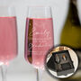 Personalised Graduation Champagne Prosecco Flute, thumbnail 1 of 5