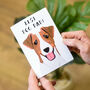Personalised Dog Dad Card From The Dog, thumbnail 2 of 9