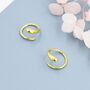 Sterling Silver Spiral Hoop Earrings, thumbnail 1 of 12