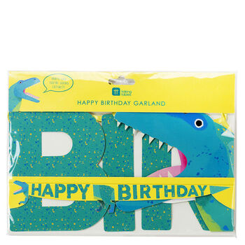 Dinosaur Kingdom Birthday Garland, 6 of 6