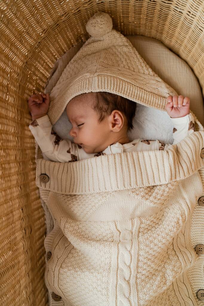 Luxury Lined Pram Cosy, 1 of 8