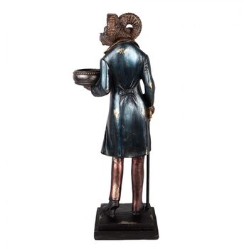 Tall 35cm Gentleman Ram Regal Sheep Figurine Ornament, 4 of 12