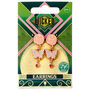 Wicked Glinda Drop Butterfly Earrings, thumbnail 3 of 3