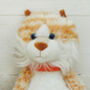 Christmas Cuddly Cat Soft Toy, Perfect For Cat Lovers, thumbnail 3 of 3