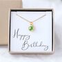 Birthday Gift For Her, Birthstone Necklace, thumbnail 1 of 10