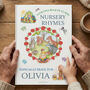 Nursery Rhymes Keepsake Book Personalised For Baby, thumbnail 1 of 12