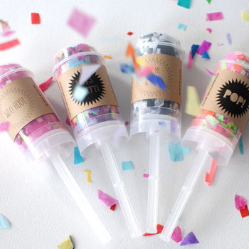 Party Confetti Pop By Pops Of Colour | notonthehighstreet.com