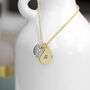 Personalised Gold Plated Angel Wing Necklace, thumbnail 5 of 5