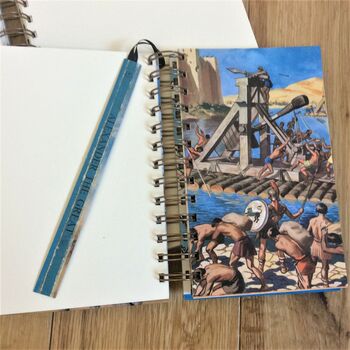 'Alexander The Great' Upcycled Notebook, 3 of 4