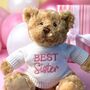 Keeleco Recycled Dougie Gift Bear 'Best Sister', thumbnail 2 of 4