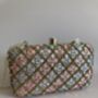 Pink Handcrafted Sequin Clutch, thumbnail 4 of 9