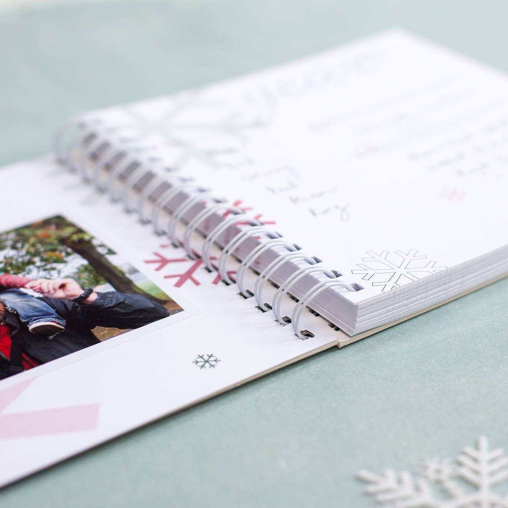 Christmas Memory Book Gift For Families