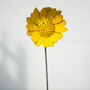 Recycled Metal Daisy Sculpture, thumbnail 2 of 2