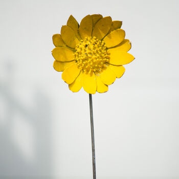 Recycled Metal Daisy Sculpture, 2 of 2