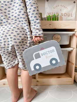 Personalised Silver Doctors Toy Case, 9 of 9