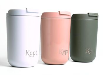 Kept Reusable Travel Mug Chalk, 4 of 4