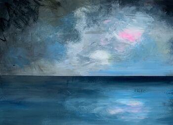 'Dark Horizon' Seascape Art Print, 2 of 4