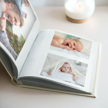Personalised Religious Cross Square Photo Album, 5 of 7