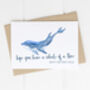 Personalised Adult Birthday Card Whales, thumbnail 4 of 5