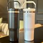Personalised Bride And Groom Water Bottle Tumblers, thumbnail 1 of 2