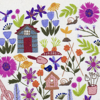 How Does Your Garden Grow Hand Embroidery Kit, 4 of 12