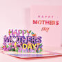 Happy Mothers Day Pop Up Card Gift For Mum, thumbnail 1 of 8