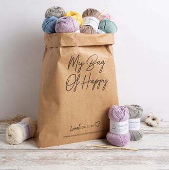 Honeycomb Baby Blanket Easy Crochet Kit, 10 of 10