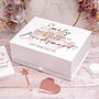 Bridesmaid Pink And Gold Marble Hamper Gift Box Set, thumbnail 1 of 8
