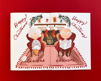 Christmas Greetings Card For Grandpa, 6 of 6