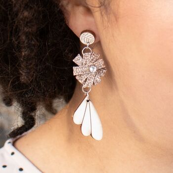 'Hannah' Seaweed Inspired Sustainable Earrings, 10 of 12
