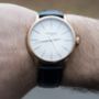 'Confluence' Gold Unisex Watch, thumbnail 5 of 12