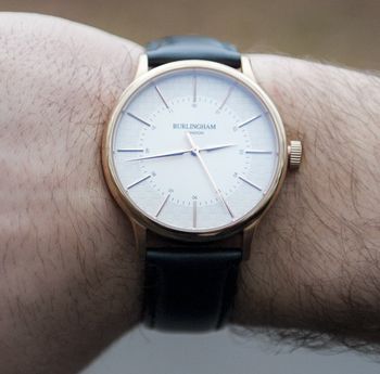 'Confluence' Gold Unisex Watch, 5 of 12