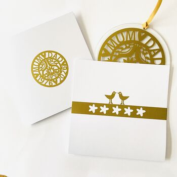 Golden Anniversary Hanging Ornament, 5 of 12