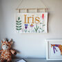 Personalised Floral Name Banner, thumbnail 1 of 4