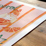 Aperol Spritz Cocktail Wall Art | Hand Painted Italian Print, thumbnail 5 of 12