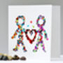 Butterfly Happy Couple Love Card, thumbnail 3 of 4