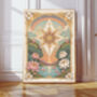 Star Tarot Card Cestrial Art Print, thumbnail 2 of 3