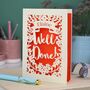 Personalised 'Well Done' Papercut Card, thumbnail 4 of 6