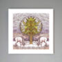 'Two Stags Under Tree' Print, thumbnail 1 of 3