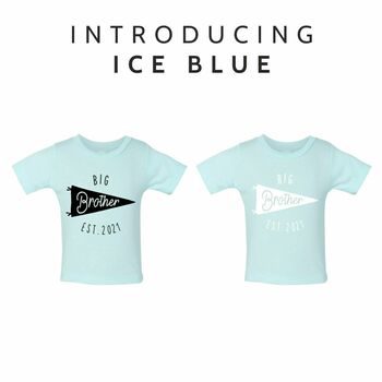Personalised Big Brother New Baby Sibling T Shirt, 6 of 9