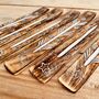 White Washed Carved Design Incense Stick Holder, thumbnail 7 of 8