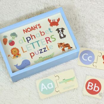 Personalised Childs Alphabet Puzzle, 3 of 5