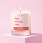 Funny Birthday Gift Soy Candle June Birthday Babe, thumbnail 1 of 3