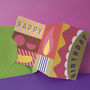 Personalised Fold Out Birthday Card, thumbnail 1 of 6
