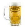 Personalised Comic Style Beer Glass Tankard, thumbnail 5 of 5