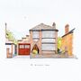 A4 Personalised House Portrait, thumbnail 10 of 12