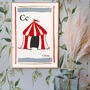 C Is For Circus Print, thumbnail 1 of 4
