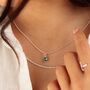Emerald Necklace, May Birthstone, thumbnail 1 of 8