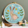 Wild Hare Felt Appliqué Hoop Kit, thumbnail 1 of 7