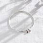 Birthstone Charm Bangle, thumbnail 3 of 7